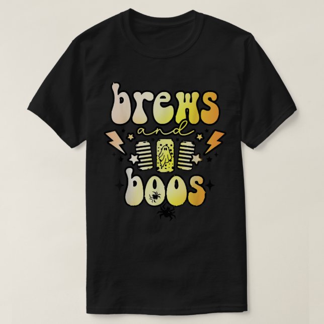 Brews och Boos, Lunt Ghost-taloky, Halloween Ghos T Shirt (Design framsida)