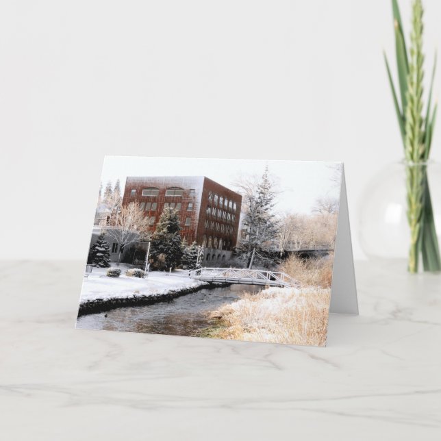 Brewster arbeta i trädgården i Plymouth, MORSOR Helgkort (Framsida)