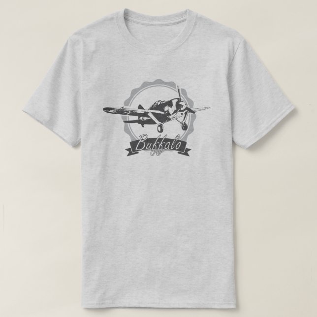 Brewster Buffalo t-shirt (Design framsida)