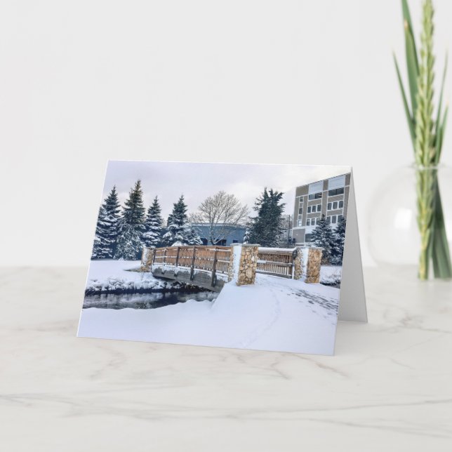 Brewster Gardens i februari Kort (Framsida)