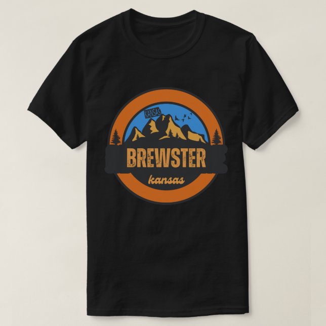 Brewster, Kansas T Shirt (Design framsida)
