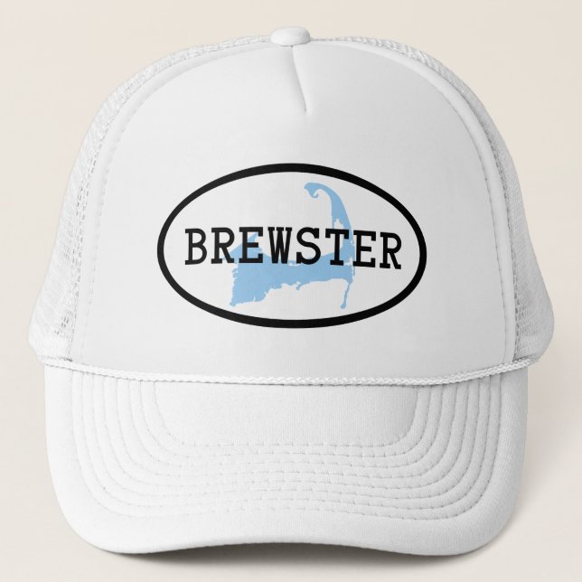 Brewster, MA Hatt Truckerkeps (Framsida)