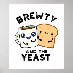 Brewty och Yast Funny Movie Pun Poster