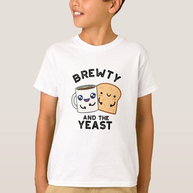 Brewty och Yast Funny Movie Pun T Shirt (Framsida)