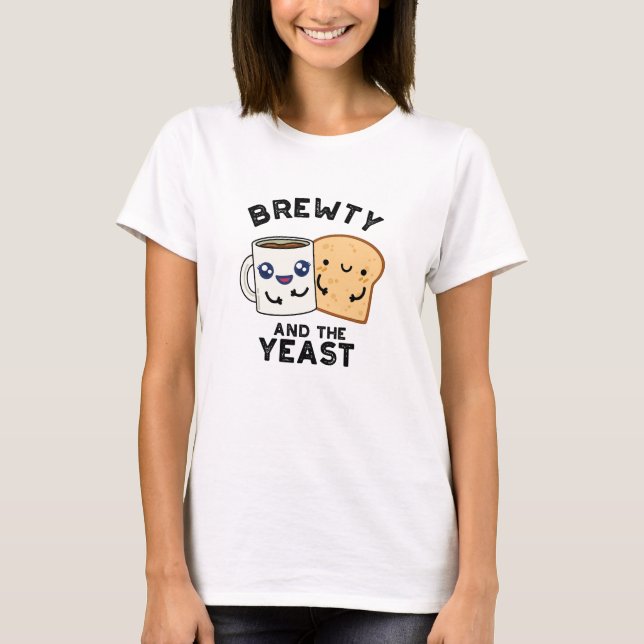 Brewty och Yast Funny Movie Pun T Shirt (Framsida)