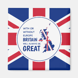 BREXIT Britain Alltid Underbar Patriotic Union Jac Magnet