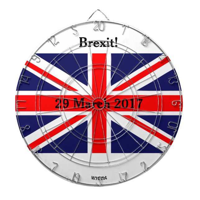 Brexit britt piltavla (Framsidan)