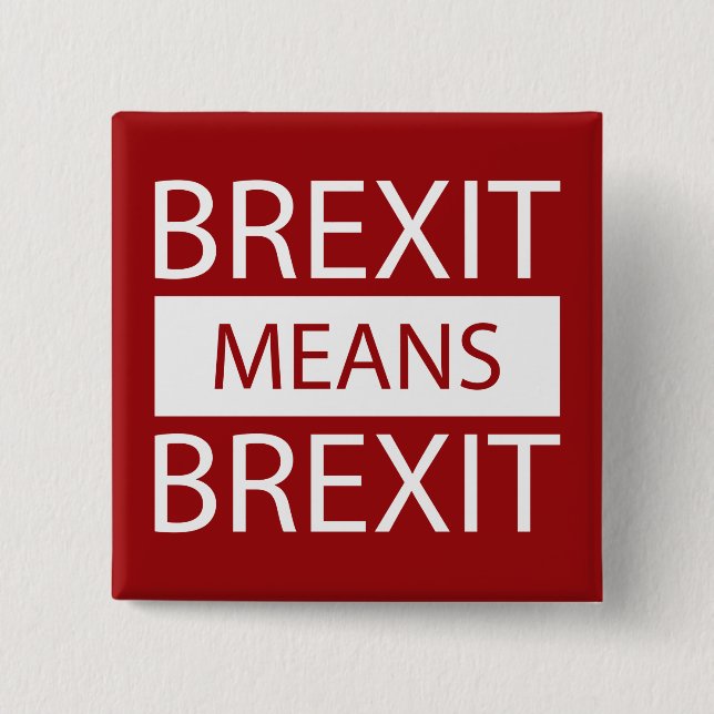 Brexit Elak Brexit Knapp (Framsida)
