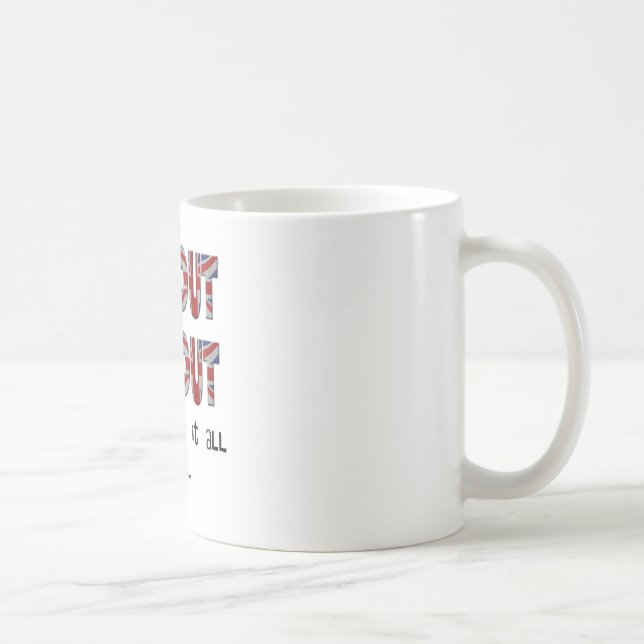 Brexit hokey-cokey kaffemugg (Höger)