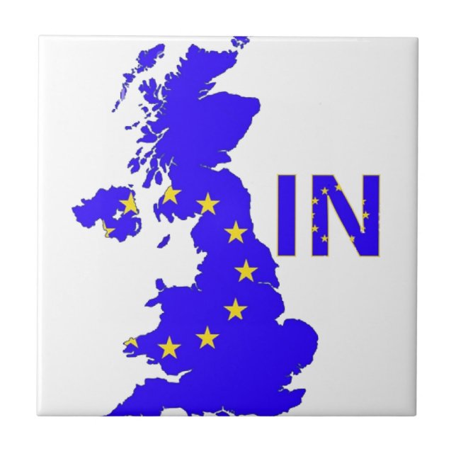 BREXIT "I" FACKLIG JACK KAKELPLATTA (Framsidan)