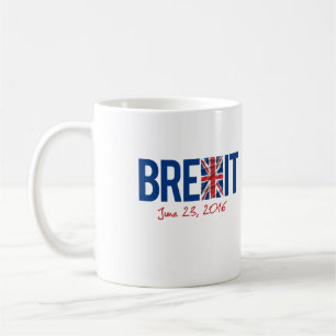 BREXIT - Juni 23 2016 - - Kaffemugg