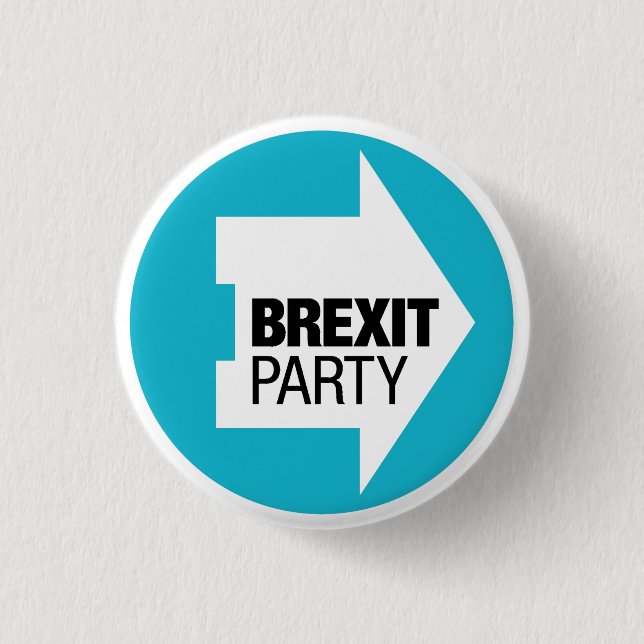Brexit Party Lämna Elak Lämnar Brexit Elak Brexit Knapp (Framsida)