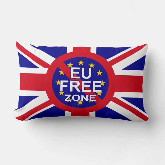 Brexit-supportrar Lumbarkudde (Framsida)