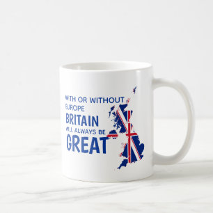 BREXIT Underbar Britain Europe-folkomröstning Kaffemugg