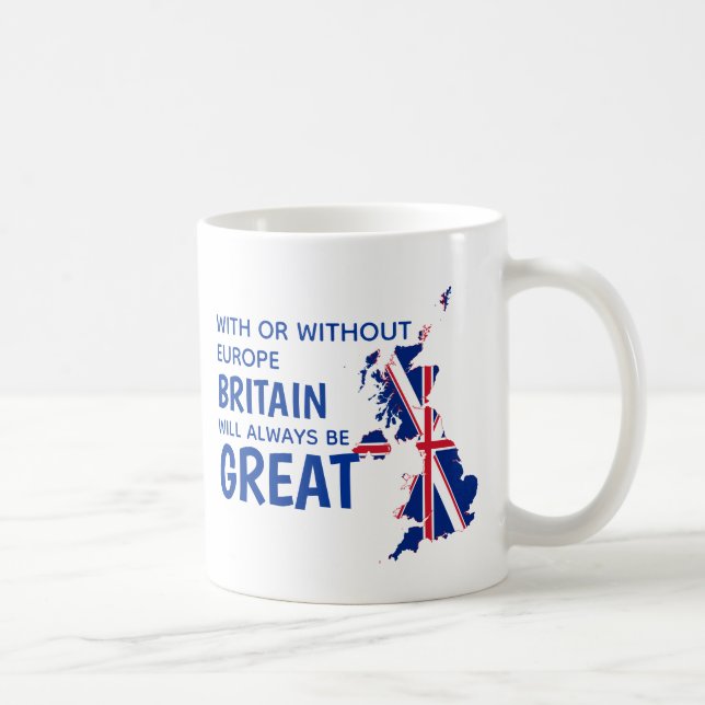 BREXIT Underbar Britain Europe-folkomröstning Kaffemugg (Höger)