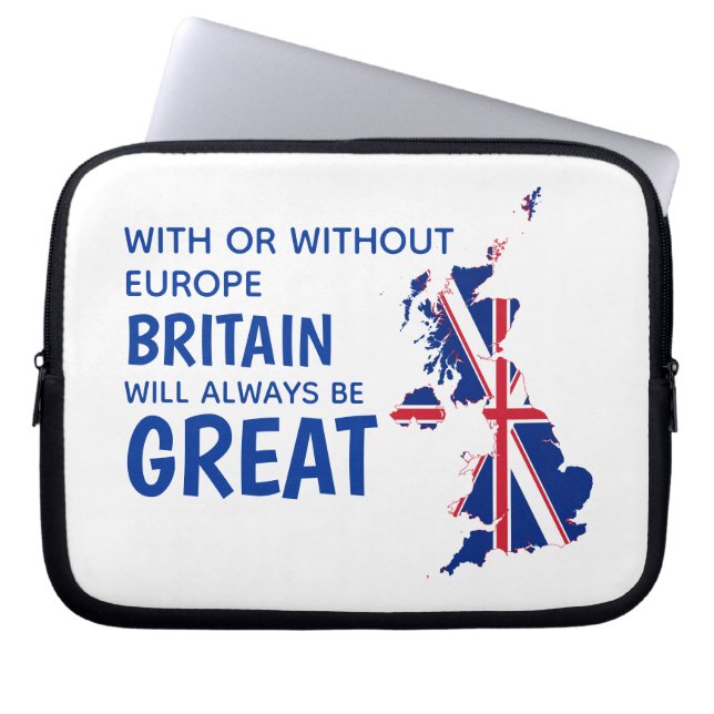 BREXIT Underbar Britain Europe Laptop Fodral (Framsidan)