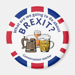 BREXIT Union Jack Conversation Starter 'Fridge Magnet
