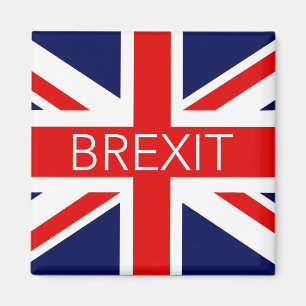 BREXIT UNION JACK - HÖG KVALITETSBILD MAGNET