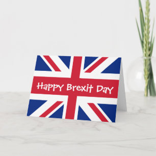Brexitdagen i lycklig kort