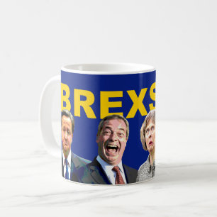 BREXSHIT, budskapet i den brittiska folkomröstnin Kaffemugg