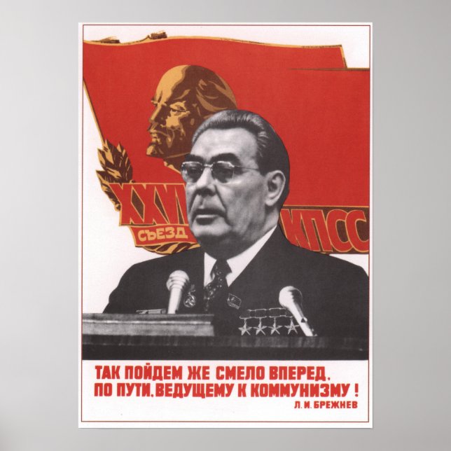 Brezhnev Poster (Framsidan)