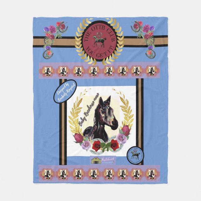 Brhm Otto klubb Fleece Blanket (Framsidan)