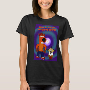 Brian Bandicoot och Stewo Cortex T Shirt