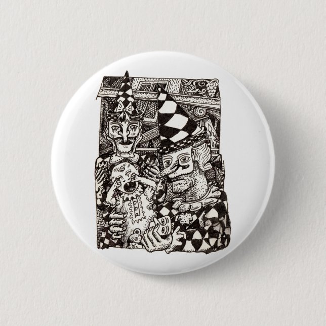 Brian Benson skapar på mannen Knapp (Framsida)