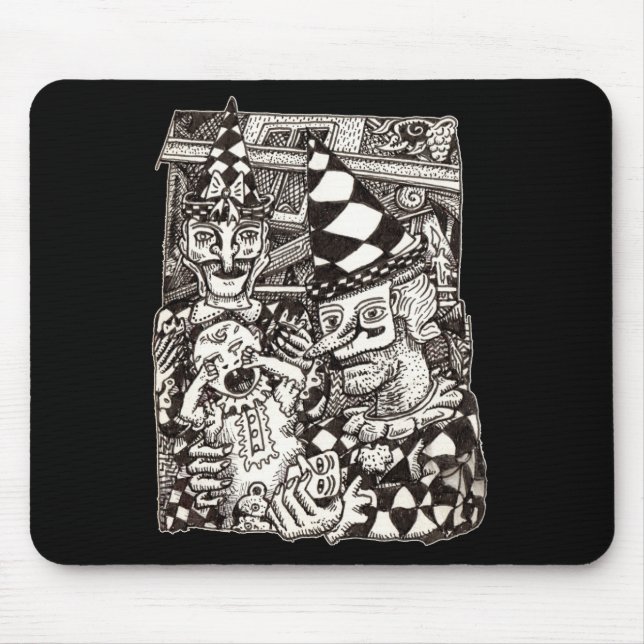 Brian Benson skapar på mannen Musmatta (Framsidan)