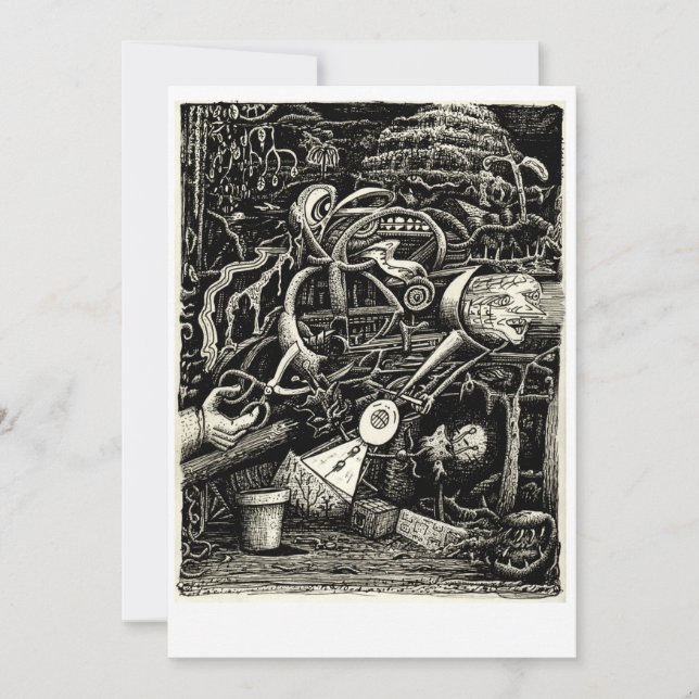 Brian Bensons Galenheta trädgård (Framsida)