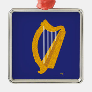 Brian Boru-harp Julgransprydnad Metall