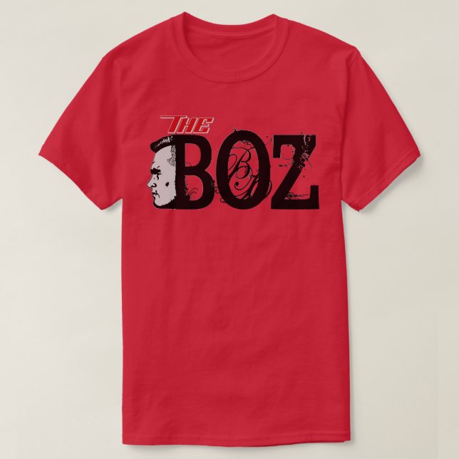 Brian Bosworth the BOZ American T Shirt (Design framsida)