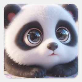 Brian Fyrkantigt Klistermärke