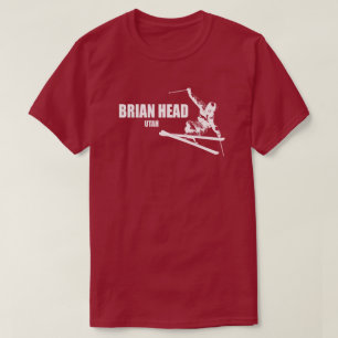 Brian Head Resort Utah Skier T Shirt