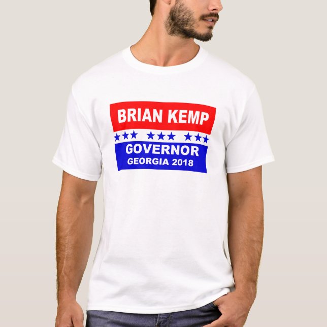Brian Kemp regulatorGeorgia t-skjorta 2018 T Shirt (Framsida)
