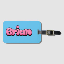 Brian Luggage Tag Bagagebricka