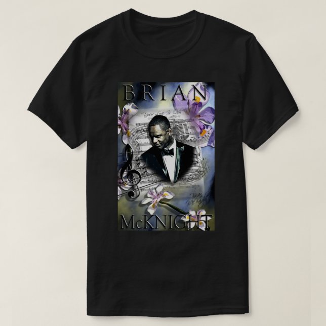 Brian McKnight&quot;Kärlek är Oj&quot; D-1 Sh T Shirt (Design framsida)