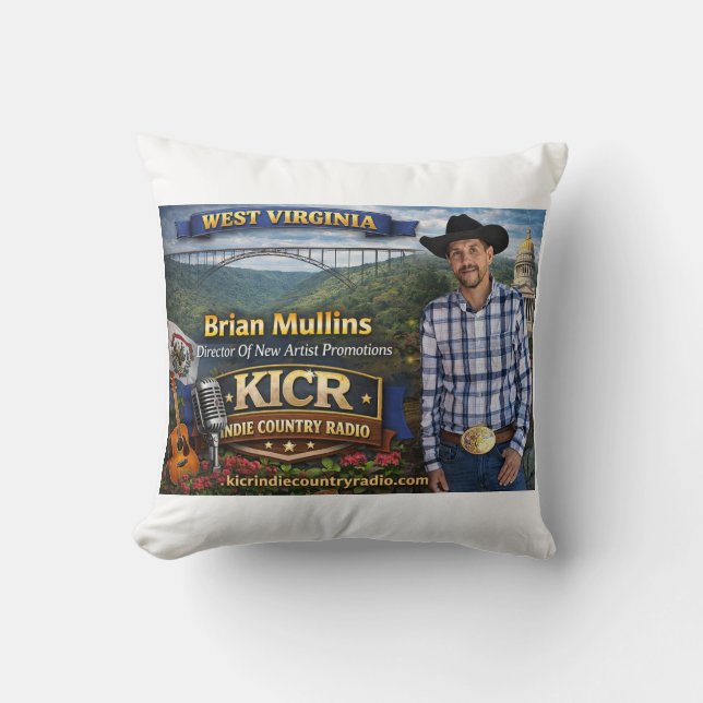Brian Mullins Pillow Kudde (Framsida)