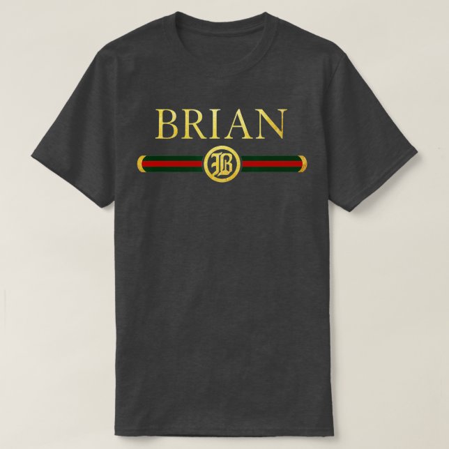 Brian Namn Personlig Royal Luxury Gift Manar Wome T Shirt (Design framsida)