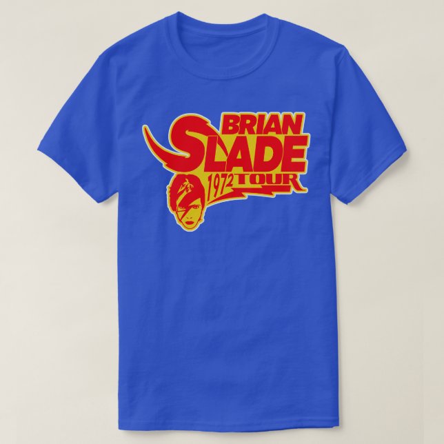 Brian Slade 1972 Tour T Shirt (Design framsida)