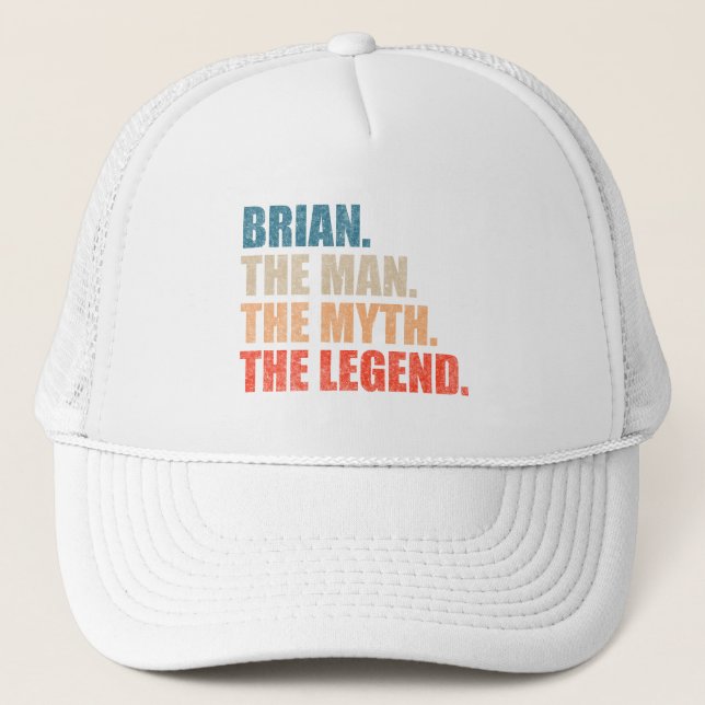 Brian The Man the Myth the Legend Keps (Framsida)