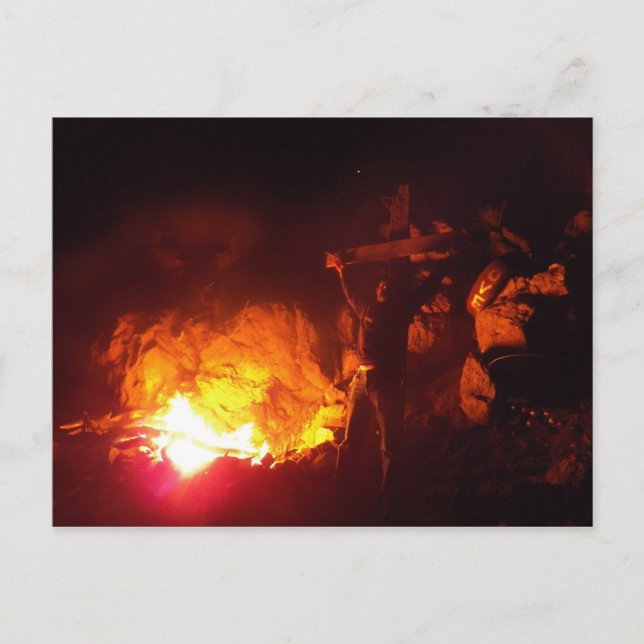 Brian...Vem... Vykort (Framsida)