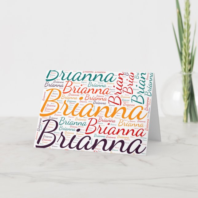 Brianna Kort (Framsida)