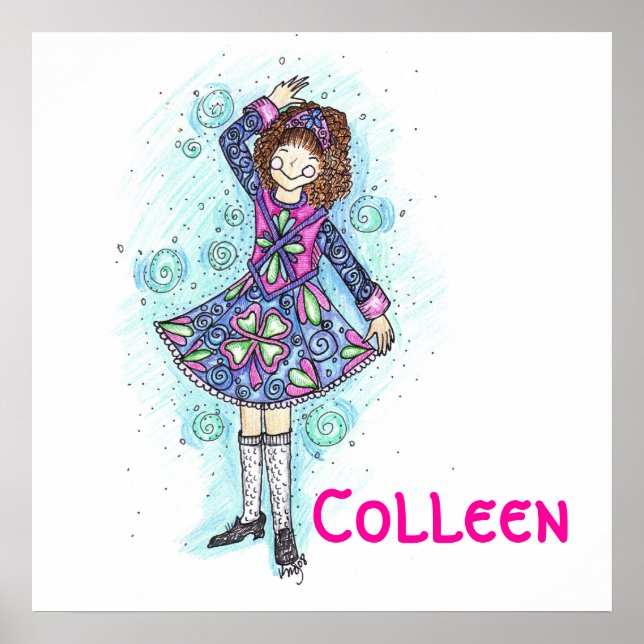 Brianne Irish Dancer Poster! Poster (Framsidan)