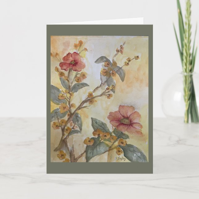 Brianne Notecard Tack Kort (Framsida)