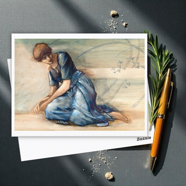 Briar Ro av Edward Burne-Jones Vykort (Skapare uppladdad)