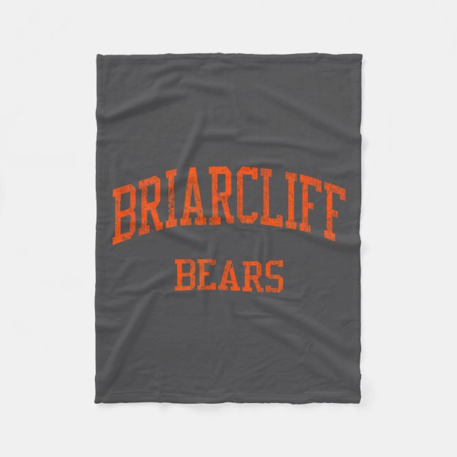 Briarcliff High School Hs Briarcliff Manor Ny Vint Fleecefilt (Framsidan)