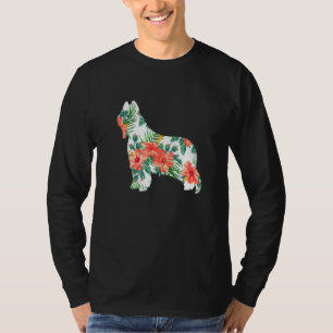 Briard Aloha Hawaiian Hund T Shirt