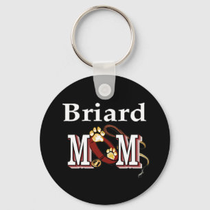 Briard Hund MAMMA Nyckelring