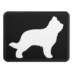Briard hundSilhouette Skydd För Dragkrok